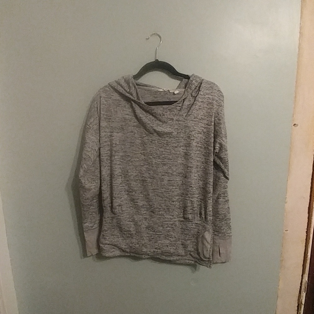 COPY - Athleta hoodie with font pockets and thumb holes
